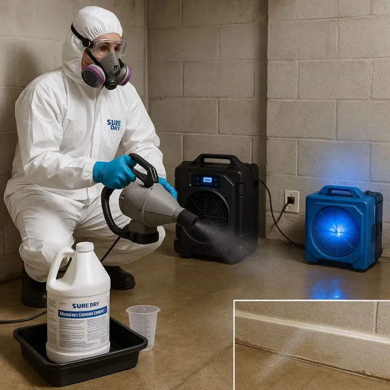 Sanitization and Odor Removal process in Polk City, FL